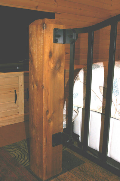 "Trophy Buck" Rustic Queen Bed
