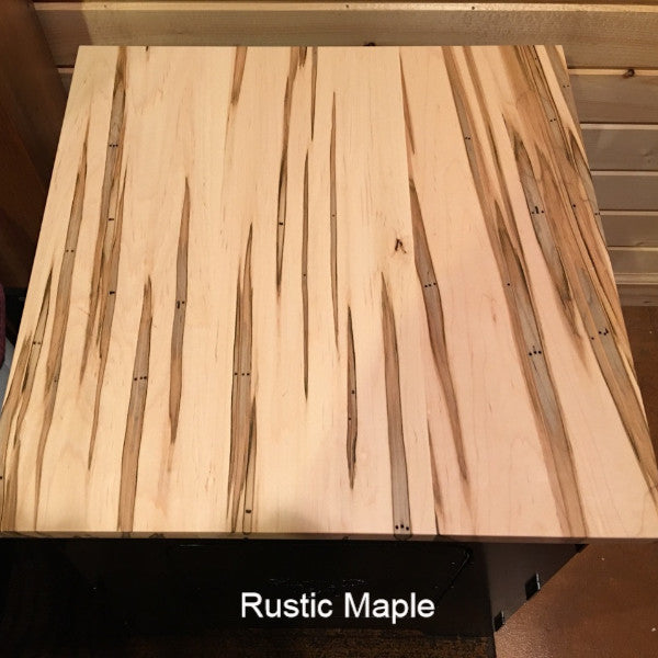 Cabin Night Stand with Lamp / Night Light Combo