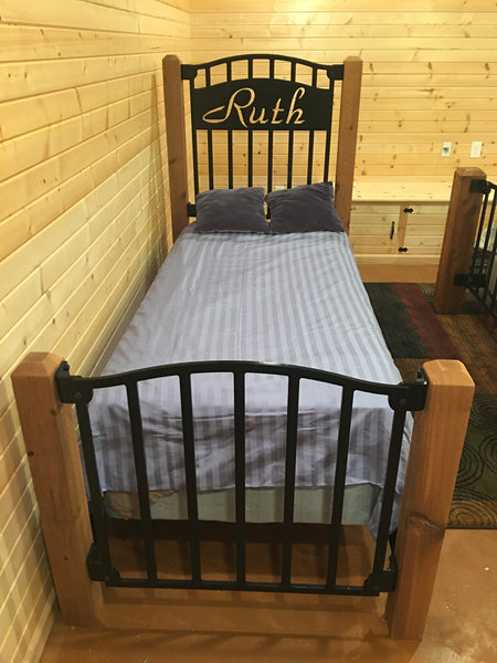 YOUR NAME Twin Bed Frame